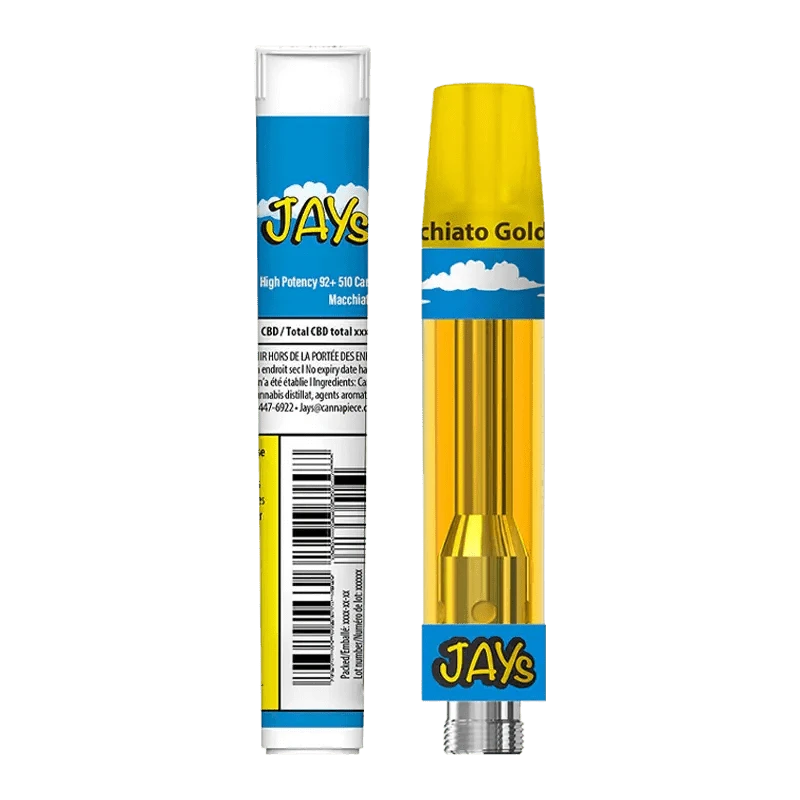 JAYS - High Potency 92+ 510 Cartridge Macchiato Gold - 0.95g